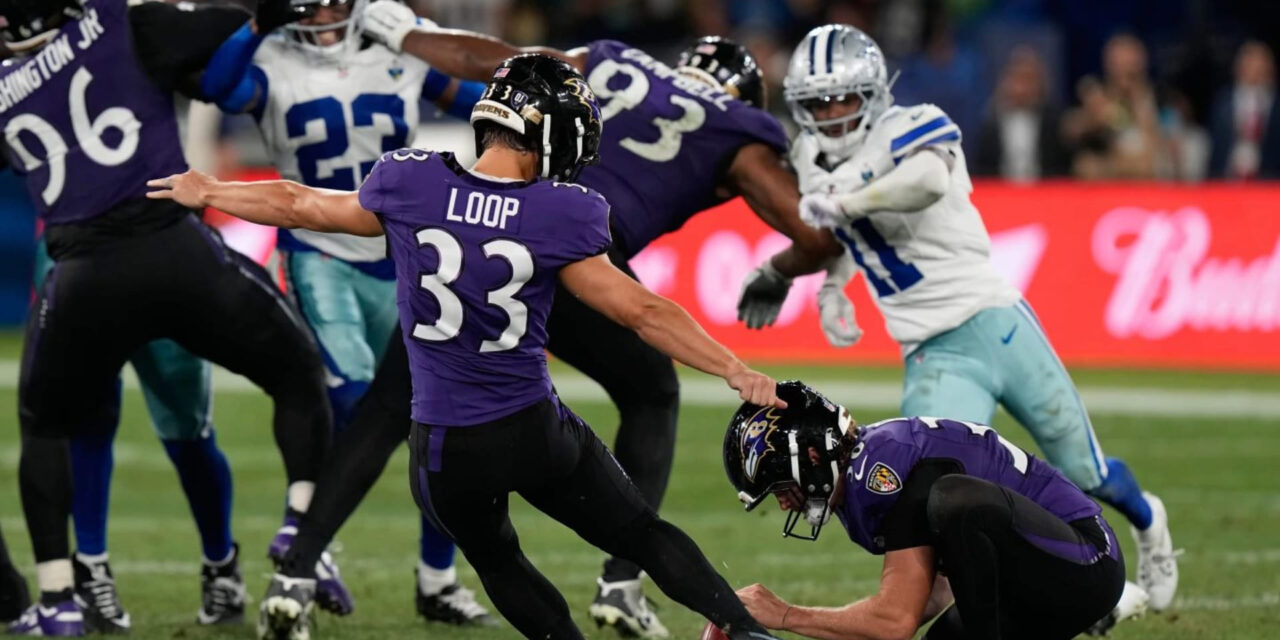 El pase de Jackson y la oportuna solicitud de tiempo muerto propiciaron el gol de campo de 56 yardas de Lutz, con el que los Ravens vencieron a los Cowboys 34-31.