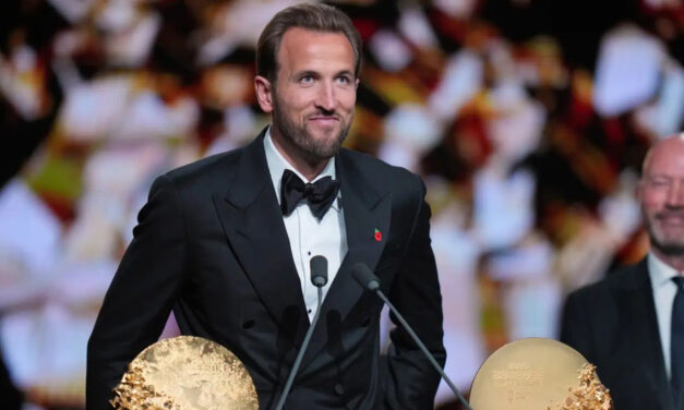 Kane se convierte en el primer inglés en 25 años en ganar el Balón de Oro