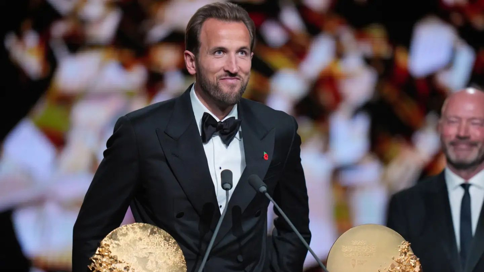 Kane se convierte en el primer inglés en 25 años en ganar el Balón de Oro