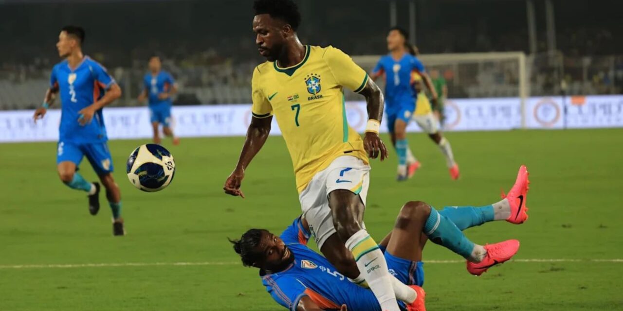 Brasil gana ante la India
