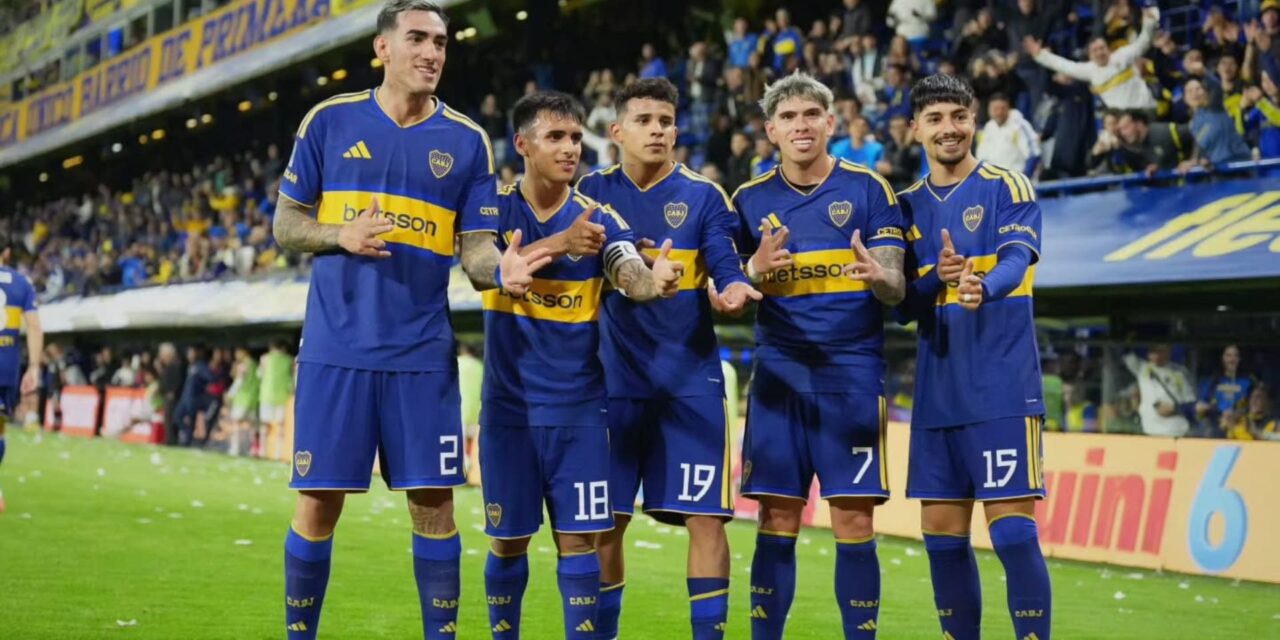 Boca Juniors golea a Unión y prolonga su racha invicta en liga argentina