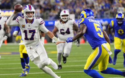 Josh Allen suma 331 yardas y los Bills superan a los Rams 37-34 en tiempo extra.