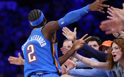 Thunder supera los problemas de tiro de Gilgeous-Alexander y vence 96-84 a Nuggets