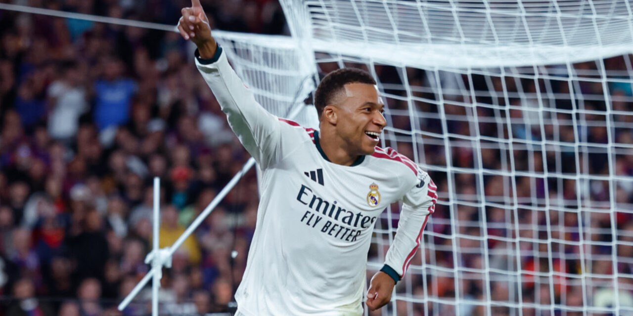Mbappé le da el triunfo al Real Madrid ante Barcelona