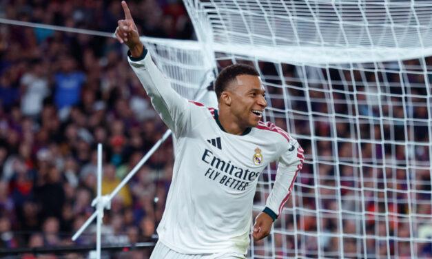 Mbappé le da el triunfo al Real Madrid ante Barcelona