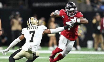 Bijan Robinson lidera a los Falcons en la victoria por 45-24 sobre los Saints