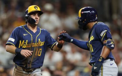 Los Brewers eliminan a los Padres con una victoria de 3-1 en el cuarto juego y avanzan a una revancha de la NLCS contra los Dodgers.