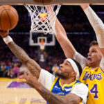 Walker Kessler tiene un debut perfecto con los Lakers al acertar sus 12 tiros en la victoria por 127-105 sobre los Warriors