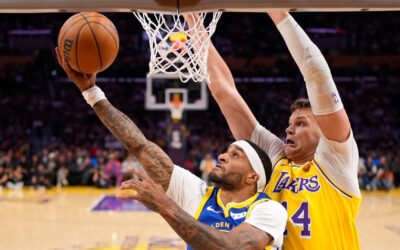 Walker Kessler tiene un debut perfecto con los Lakers al acertar sus 12 tiros en la victoria por 127-105 sobre los Warriors