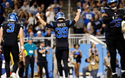 Jake Bates patea gol de campo de 22 yardas al expirar el tiempo y Lions vencen 20-17 a Packers