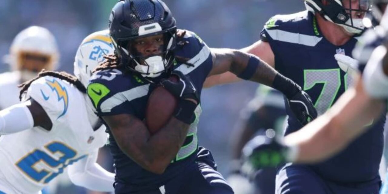 Emanuel Wilson impulsa a Seahawks 30-23 ante Chargers que suman 4ta derrota al hilo