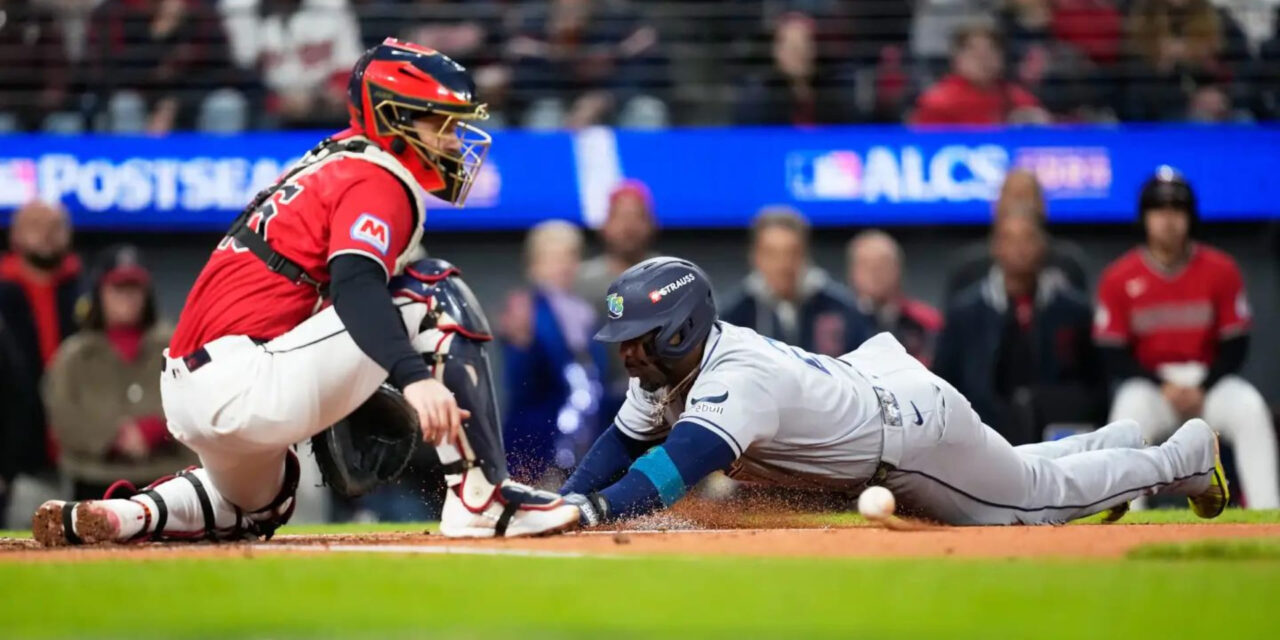 Los Rays aprovechan los errores de los Guardians y ganan 7-3 para empatar la ALCS 2-2