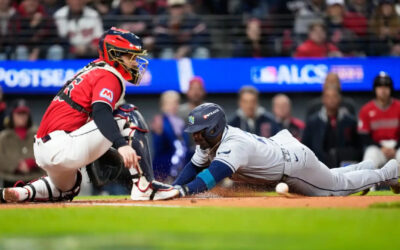 Los Rays aprovechan los errores de los Guardians y ganan 7-3 para empatar la ALCS 2-2