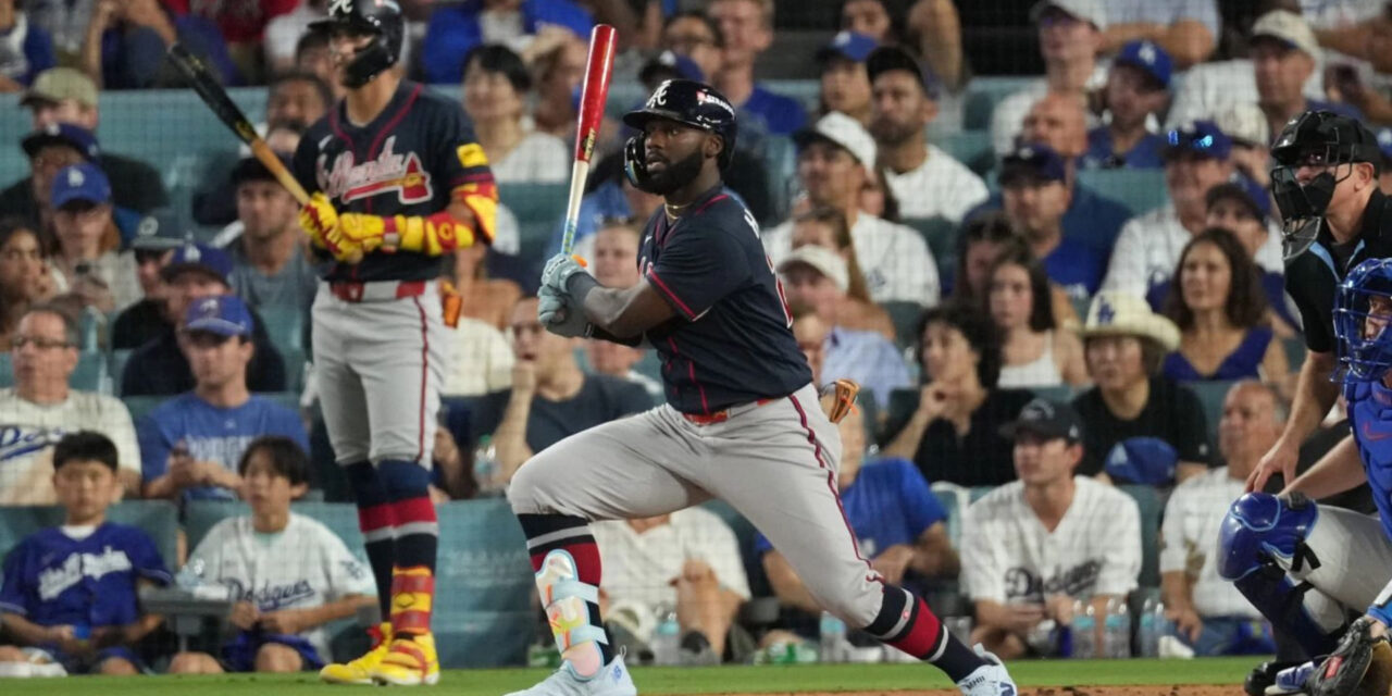 Michael Harris II guía a los Braves a una victoria de 3-2 sobre los Dodgers en el segundo juego para empatar la NLDS.