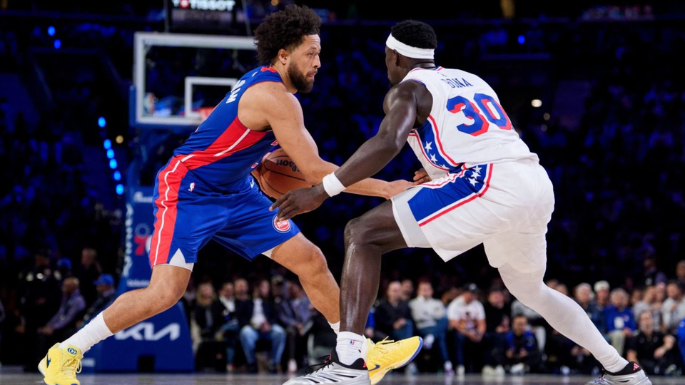Cunningham guía a los Pistons invictos con un 106-93 sobre los 76ers