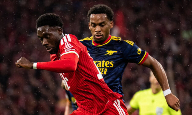 Empate 2-2 del Bayern con el Arsenal en la Liga de Campeones