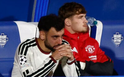 Carrick respalda a Bruno Fernandes como capitán del Manchester United en plena crisis