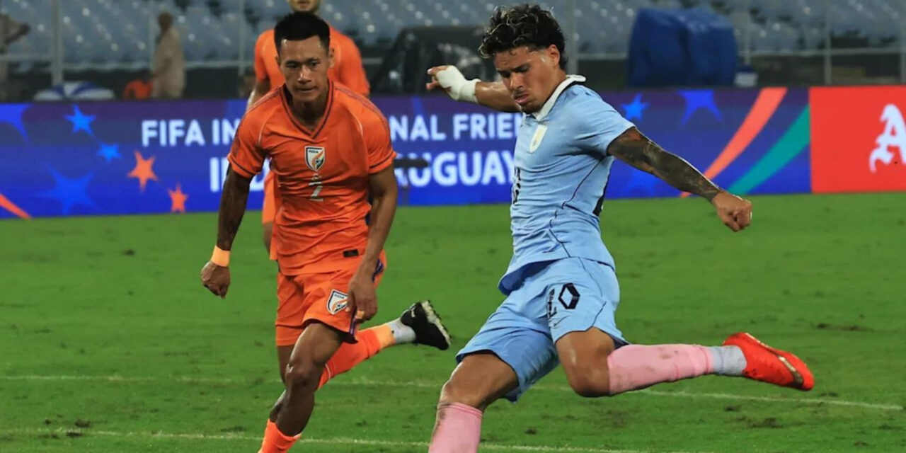 Uruguay cierra su gira por Asia goleando a India