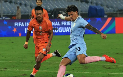 Uruguay cierra su gira por Asia goleando a India