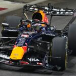 Verstappen obtiene la pole para el sprint de F1 en Singapur y Russell recorta a Antonelli