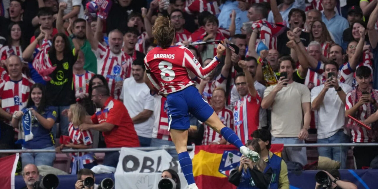 Atlético de Madrid se impone al Manchester United 