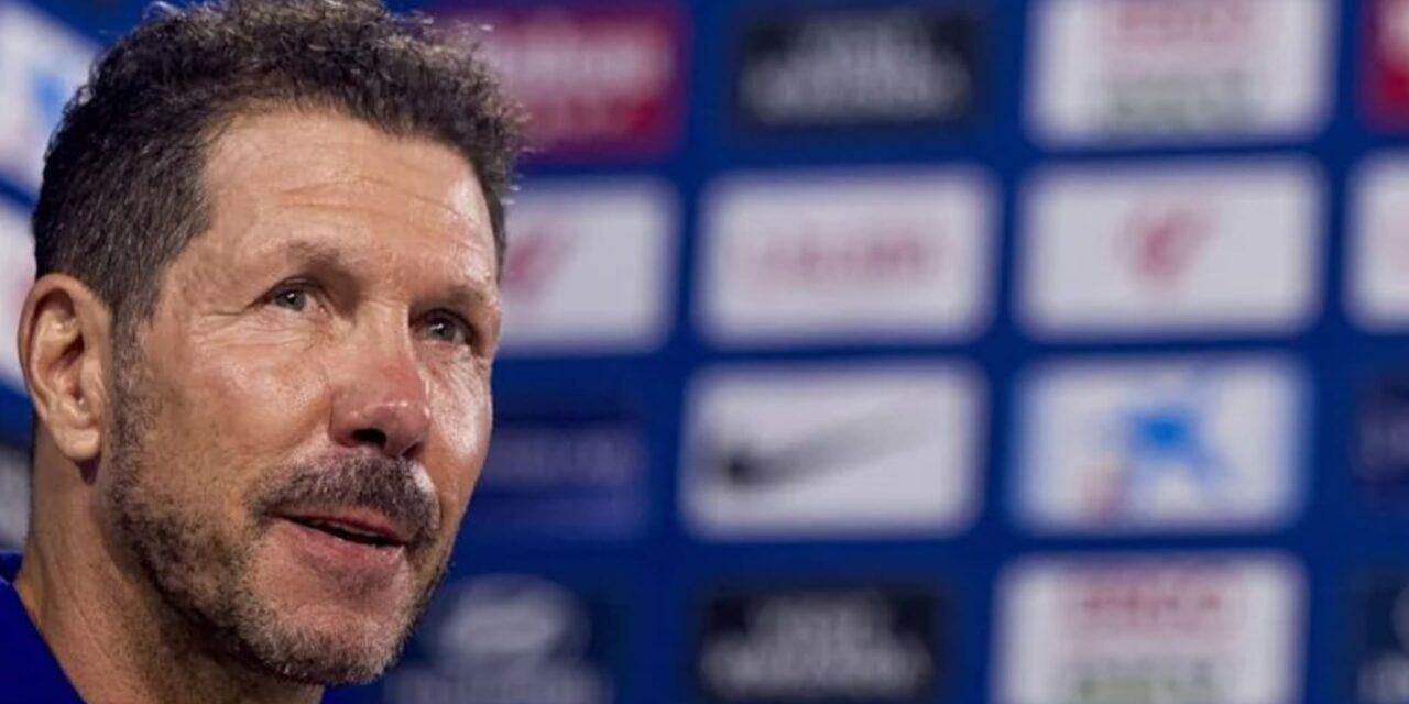 Simeone: “Ganar cinco partidos no quiere decir que estés haciendo las cosas muy bien”.