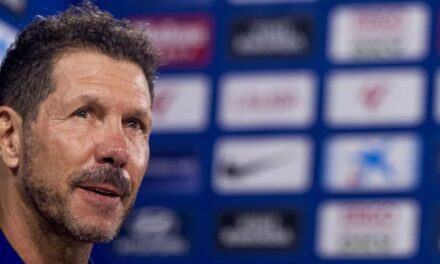 Simeone: “Ganar cinco partidos no quiere decir que estés haciendo las cosas muy bien”.