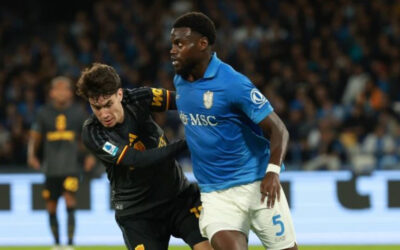 La Roma frena al Napoli con empate dramático. Dortmund vence al Frankfurt