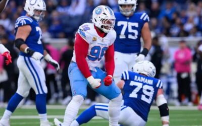 Bears adquieren al tackle defensivo Jeffery Simmons en caro canje con los Titans