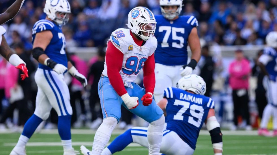 Bears adquieren al tackle defensivo Jeffery Simmons en caro canje con los Titans