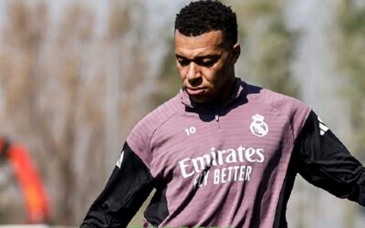 Mbappé no se entrena y continúa con su proceso de recuperación