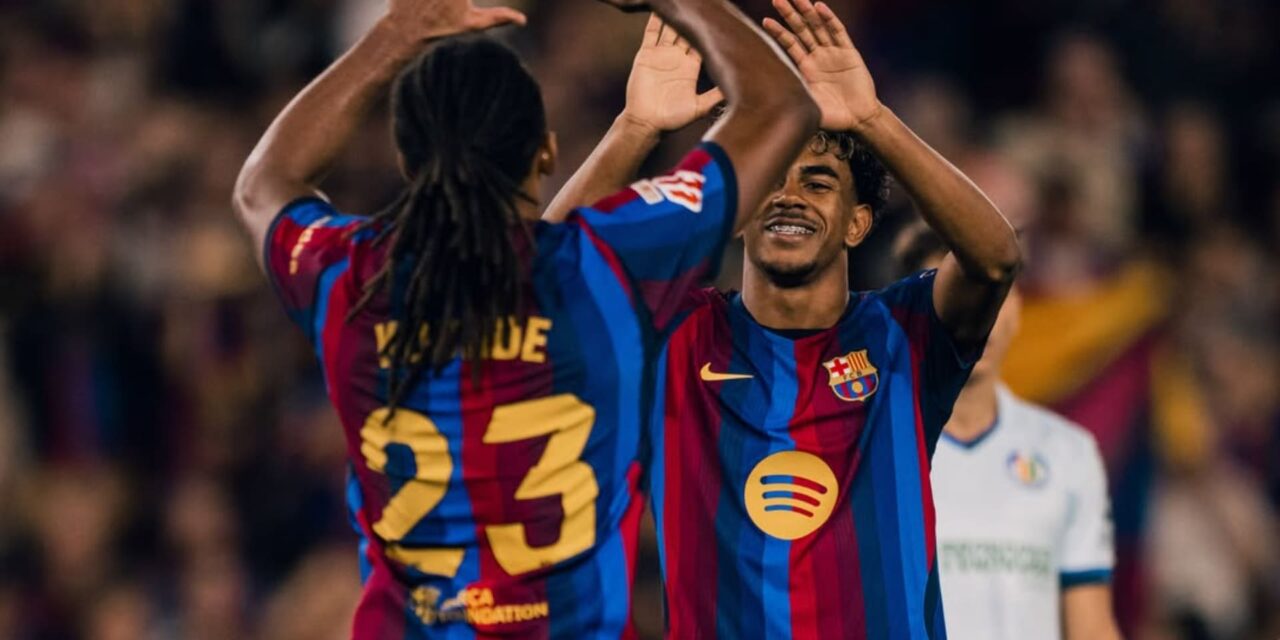 Barcelona goleó a Getafe y no encuentra oposición con ocho triunfos al hilo en La Liga