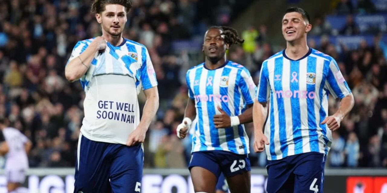 Coventry arrolla a Newcastle para sumar 2 triunfos seguidos en la Liga Premier