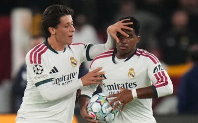  Real Madrid consigue triunfo agónico ante la Roma