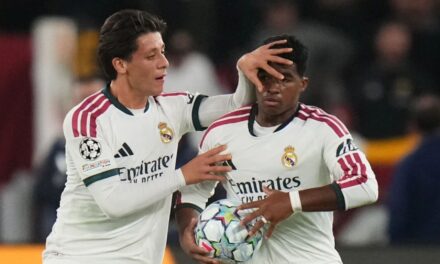  Real Madrid consigue triunfo agónico ante la Roma