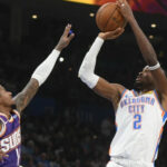 A pesar de las lesiones, el Thunder saca triunfo 125-114 ante Suns