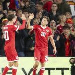 Haaland no marca y Noruega pierde ante Gales