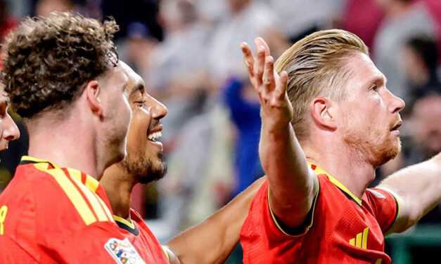 Bélgica golea a Turquía 