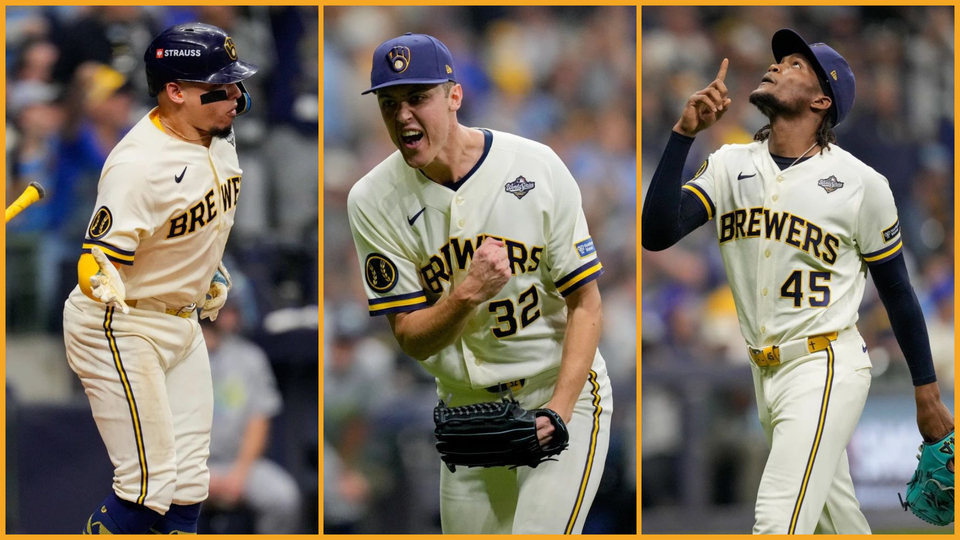 Brewers resisten intento de remontada de Rays y ganan 3-2 el 1er juego de la Serie Mundial