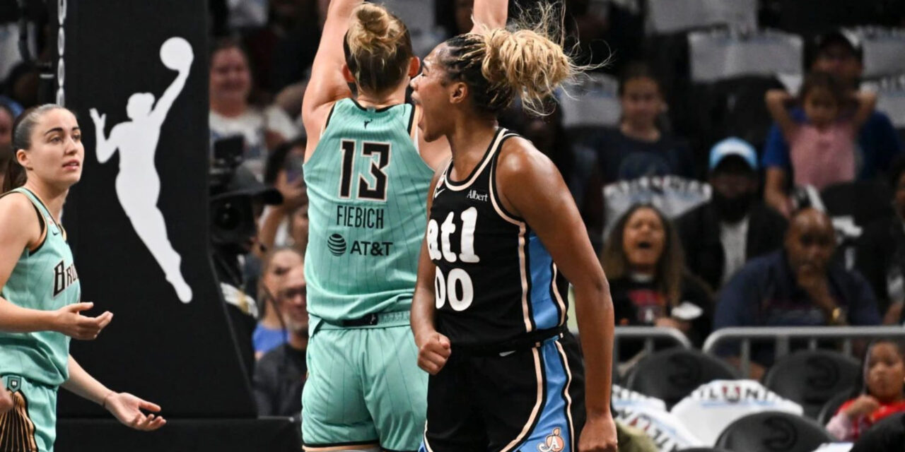 Hillmon anota la canasta que rompe el empate en la prórroga y las Dream vencen a las Liberty por 101-98, colocándose 2-0 en la serie.