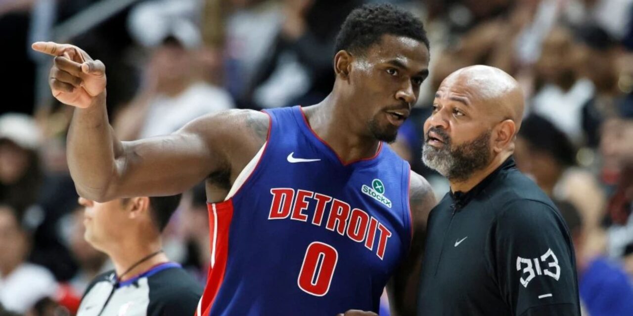 El Coach de los Pistons, J.B. Bickerstaff, asegura que no hay resentimientos tras la reincorporación del pívot estrella Jalen Duren al equipo.