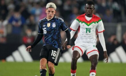 Argentina golea 7-0 a Burkina Faso