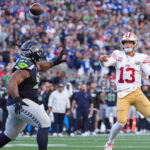 Brock Purdy lidera dos series anotadoras tardías y 49ers vencen 32-29 a Seahawks