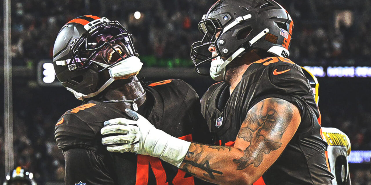 Watson lidera serie clave, Szmyt convierte gol de campo de 56 yardas y Browns superan a Steelers