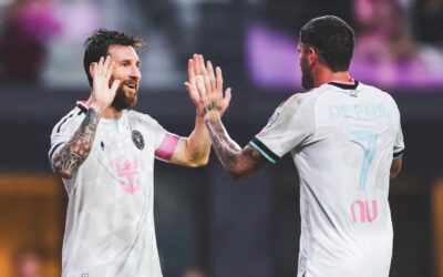 Messi pone pase para tanto de De Paul e Inter Miami asegura plaza en playoffs de la MLS