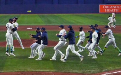 Peralta, Caminero y Díaz guían a Rays a triunfo 7-3 sobre Guardians y avanzan a la Serie Mundial