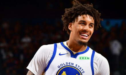 Lendeborg registra 31 puntos y 12 rebotes en la primera victoria de la temporada de los Warriors, al imponerse a los Nuggets por 134-114.