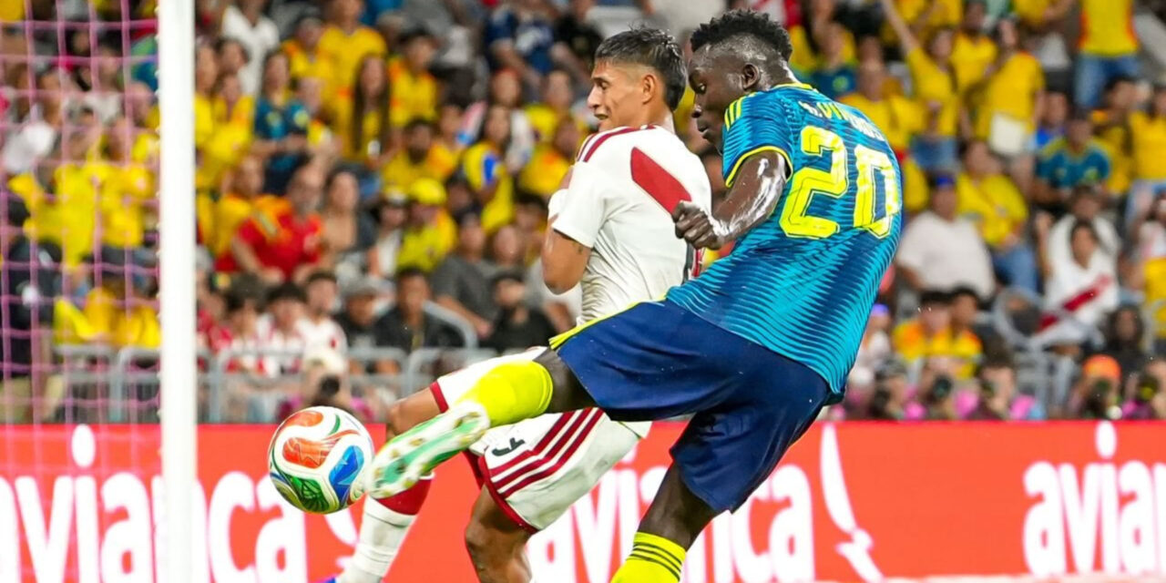 Colombia vence a Perú