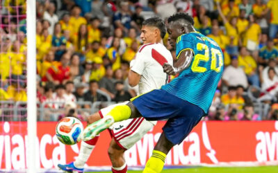 Colombia vence a Perú