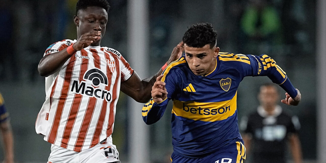 Boca Juniors empata 2-2 con Instituto y no logra acercársele en su zona en Argentina